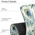 thumbnail image 4 of Yayeee Faucet Mat for Kitchen Sink 14.7" Diatomite Long Splash Guard Pad, Peacock Feather, 2 Pack, 4 of 7