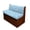 Blue Leopard Pattern, variant on Chririnla RV Dinette Cushion Covers Cushiony Warm Couch Slip Cover Fits Trailer, Easy to Install RV Must Haves with 1 Backrest & 1 Bench Cover, Full Set (2-Pieces) Pink Cow Pattern