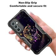 Samsung Galaxy A15 Case, Rosebono Hybrid Dual Layer Graphic Design Pattern Heavy Duty Protection Case For Samsung Galaxy A15 (Wiccan)
