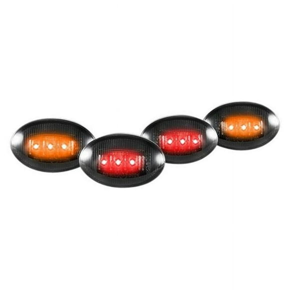 Recon Accessories 264132BK Side Marker Light L E D