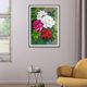 thumbnail image 3 of Cuadros Decorativos Pintura con diamantes de imitación para decoración del hogar bordado de Wdftyju punto de cruz con dibujos de flores mosaico de dibujo artesanal 40X30CM, 3 of 9