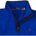 thumbnail image 3 of Polo Ralph Lauren Men's 1/4 Snap Long Sleeve Jacket Fleece (Blue, XX-Large, 2XL), 3 of 3