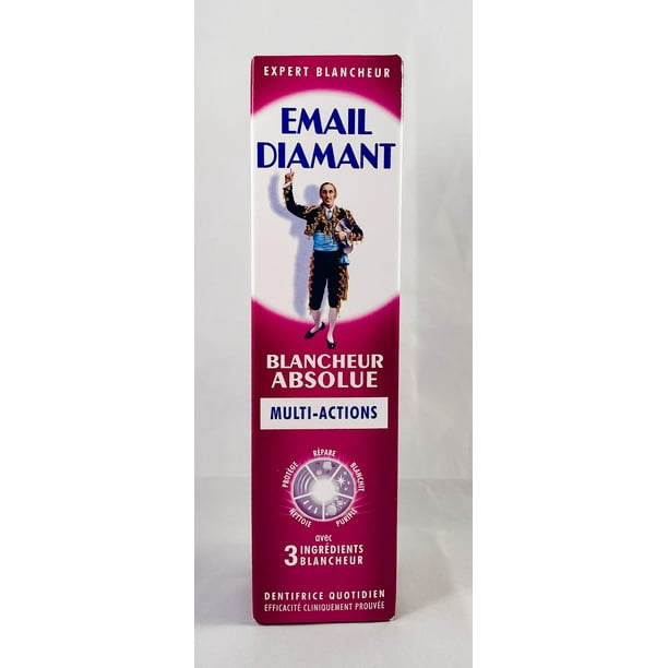 Egypte Paard Schuldig Email Diamant - Absolute Whitening Toothpaste - Multi-action - 3 Whitening  ingredients - 75 ml - Walmart.com