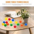 thumbnail image 3 of EeaseCA 100pcs 3.2cm Lottery Balls Colorful Balls Table Tennis Ball Party Game Ball Prop (Assorted Color), 3 of 5