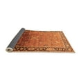 thumbnail image 2 of Ahgly Company Indoor Round Oriental Orange Industrial Area Rugs, 3' Round, 2 of 4