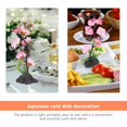 thumbnail image 4 of 2Pcs Sushi Plate Decor Fake Flower Ornament Japanese Food Tray Decor Ice Tray Decor, 4 of 5