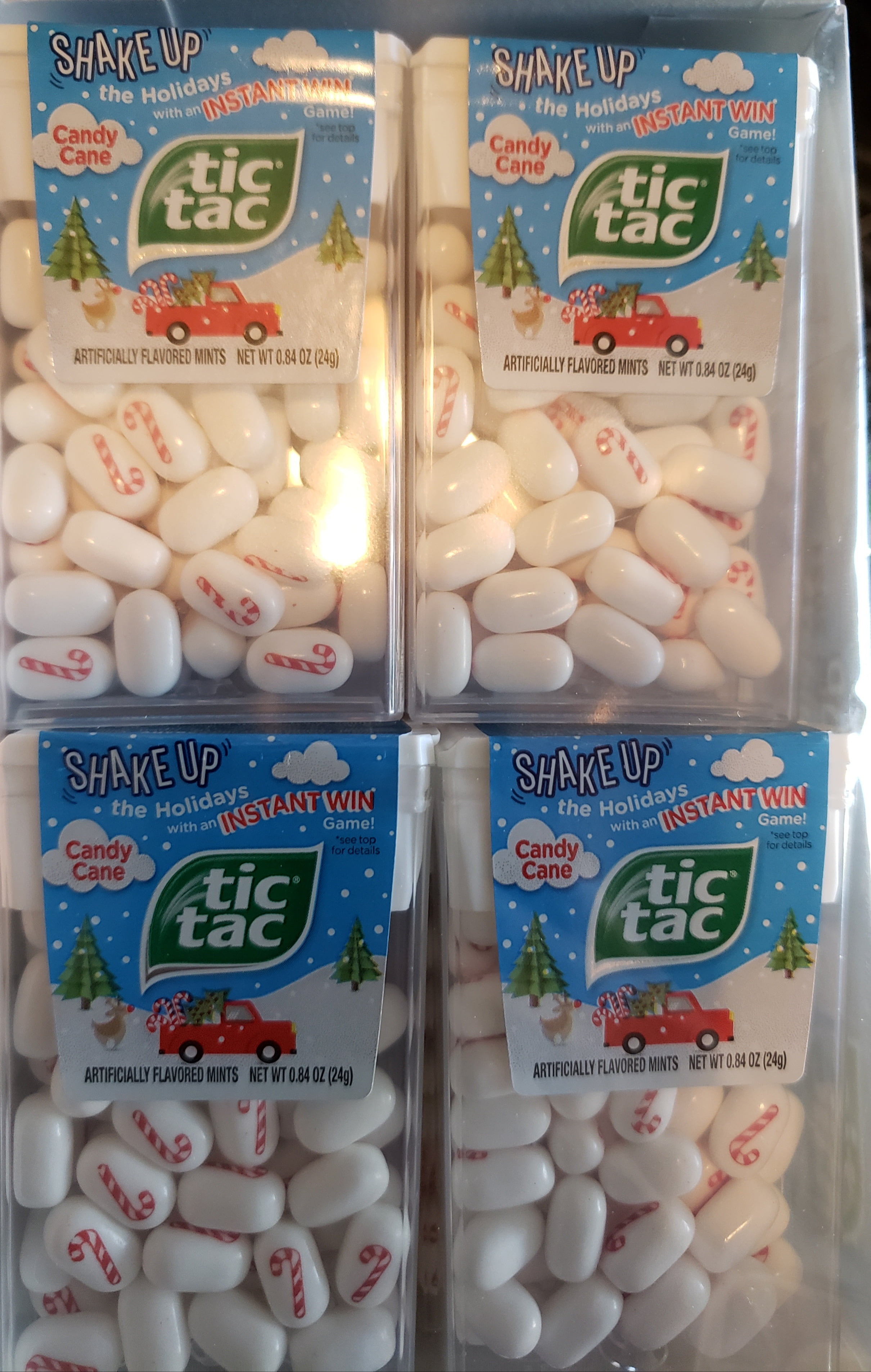 Tic Tac Candy Cane .84oz 12 Count