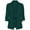 Green, variant on YDFCWXW Women Suit Jackets Fashion Solid Casual Pocket Long Sleeve Notch Lapel Business Work Office Blazer Coat Blouse Top Khaki, M