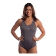 thumbnail image 1 of Traje de baño SWF  Mujer Olímpico Gris Licra SWF034, 1 of 7