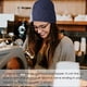 thumbnail image 4 of Gorro para mujer, hombre, gorro de invierno, gorro con puños para mujer, gorros cálidos, 4 of 5