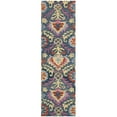 thumbnail image 3 of SAFAVIEH Suzani Caris Medallion Wool Area Rug, Blue/Multi, 3' x 5', 3 of 6
