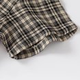 thumbnail image 5 of FLMEI 1-6 Years Little Boys Cotton Shirts Tops Short-Sleeved Tee Shirts Plaid Shirt Button Blouses for Kids Toddler, 5 of 8