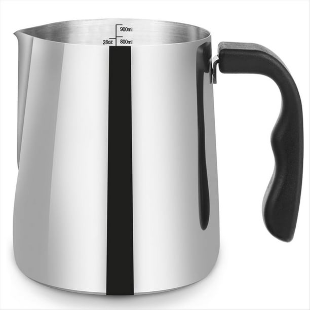 Olla para Derretir de Acero Inoxidable de 32 Oz con Vertedor Sin y Manejar Resistente Al para Hacer Velas