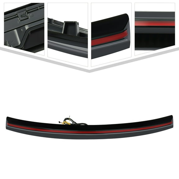 Wildnix for 2023-2024 Honda CRV LED Tail Light with Dynamic Turn Signal, Red Lens, Black Housing, Direct Replacement, Braking and Driving Light Bulbs Included