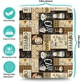 thumbnail image 5 of Coffee Bar Mat Accessories for Countertop Super Absorbent Anti-Slip Silicone Flower Dish Drying Mats for Kitchen Counter Draining Pad Decor Gift Fit Coffee Maker Coffee Pot Espresso Machine 24inx18in, 5 of 6