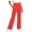 Red, variant on Hurxie Girls Flare Leggings Split Hem Elastic Yoga Kids Casual Bell Bottoms Pants Black,6-7 Years