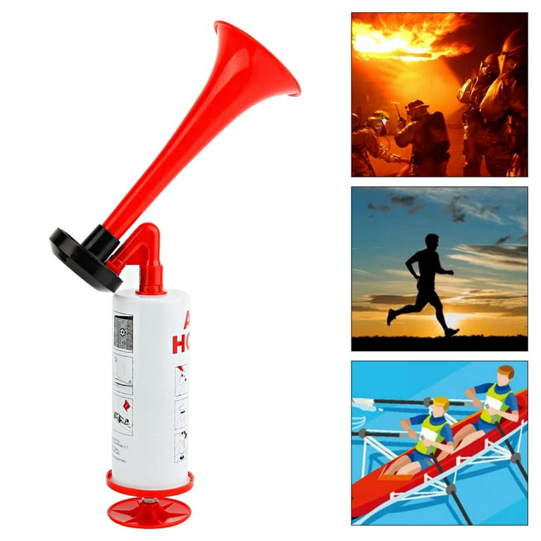 LYUMO Handheld Air Horn Pump Loud Safety Horn for Sports, Events, Boats,  Cars 