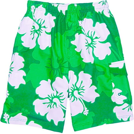 Sand 'n' Sun - Men's Surfer Style Swim Trunks