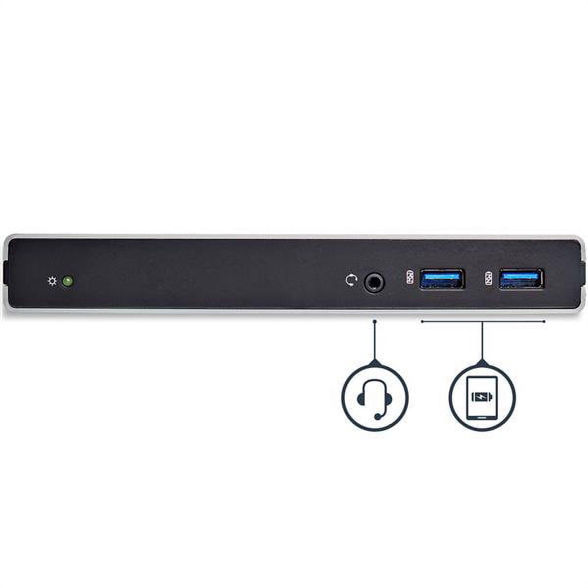 StarTech.com Dual-Monitor USB 3.0 Docking Station with DVI and Vertical Stand