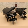 thumbnail image 6 of Miniature Piano Model Mini Piano Musical Instrument Ornaments Display, 6 of 7