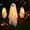 Button Light, variant on Mskk 3pcs Flying Broom Hanging Ghost Halloween Decor, Glitter Tulle Light Up Witch Ghost Ornament Broom for Tree, Yard, Porch Party Hanging Decor