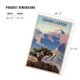thumbnail image 5 of Lantern Press 1000 Piece Jigsaw Puzzle, Grand Canyon National Park, Lithograph, 5 of 5
