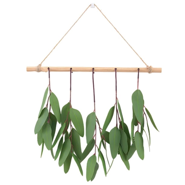 Simulación Planta Verde Decoración Hogar Fiesta Al Aire Libre Eucalipto Plantas Verdes Adorno Plástico Plantas Verdes Decoración Para La Decoración Del Hogar sonducket HA027670-02