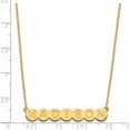 thumbnail image 3 of Ss/Gold Plated Sterling Silver/Gold-Plated 7 Letter Bubble Necklace (18 X 40.01) Made In United States -Jewelry By Sweet Pea, 3 of 3