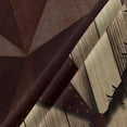 thumbnail image 5 of Western Texas Star Round Tablecloth 60 Inch - Waterproof Fabric Table Cloth Protector, Farmhouse Barn Brown Wooden Tablecloths Washable Table Cover for Kitchen Banquet Coffee Table Outdoor Party, 5 of 6
