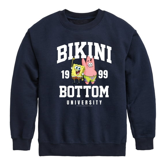 SpongeBob SquarePants - Bikini Bottom University - Toddler & Youth Crewneck Fleece Sweatshirt