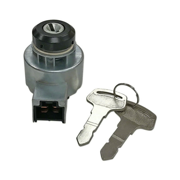 Ignition Key Switch w / 2 Keys Fits Kubota Tractor          6C04055452