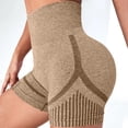 thumbnail image 2 of Endives Women's Yoga Short Leggings Butt Lift High Waist Anti Cellulite Sculpting Yoga Short Fitness Workout Pants, 2 of 6