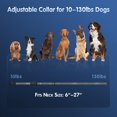 thumbnail image 3 of E-collar Dog Training Collar Rechargeable LCD Remote Shock PET Puppy Waterproof Trainer (white), 3 of 6