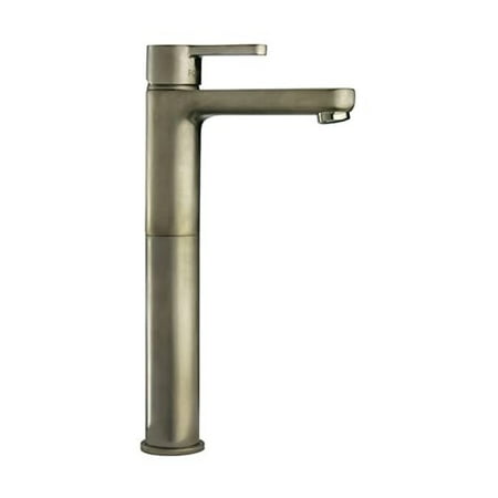 Fortis  Brera Single Hole Bathroom Faucet Less Drain Assembly, Brushed