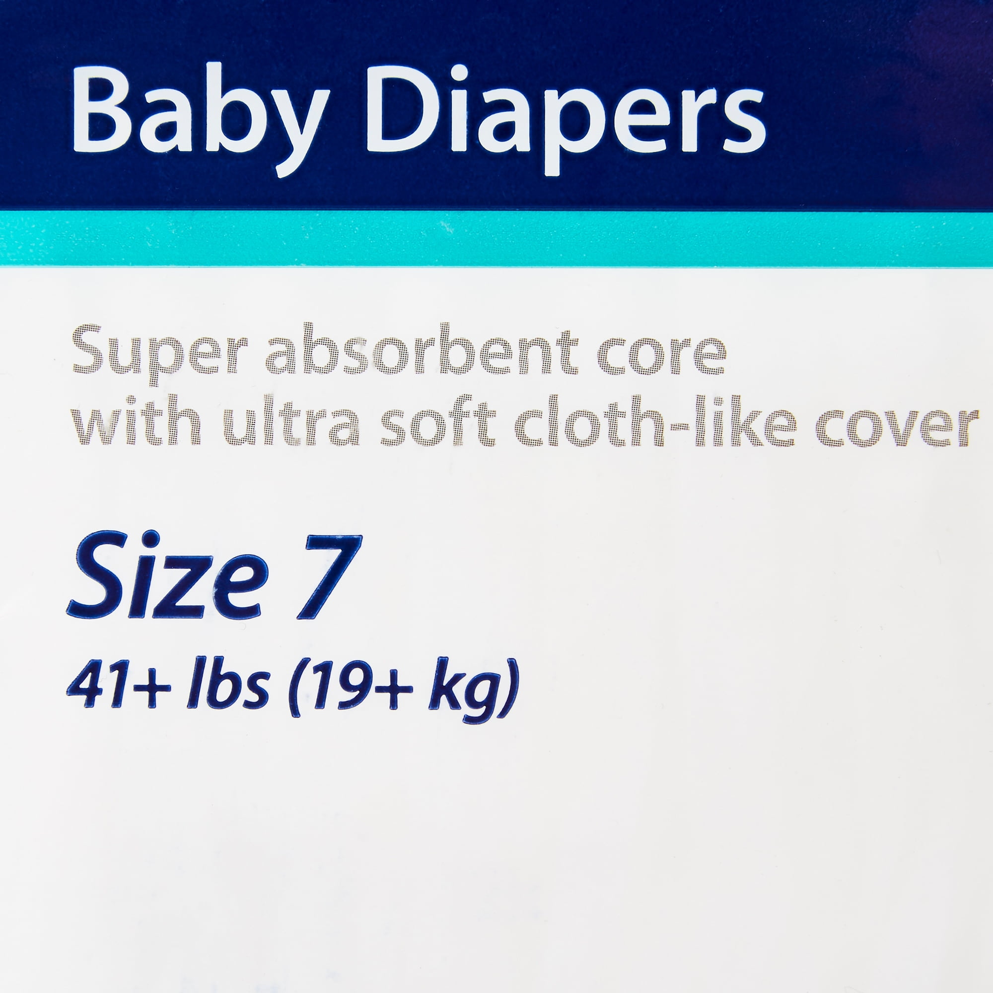 Cardinal Health, Diapers, Wings™, Size 7, 41+ lbs, Unisex Disposable Case of 128