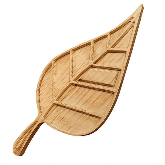 New Arrivals Party Supplies Leaf Shape Charcuterie Board Platter Cheese