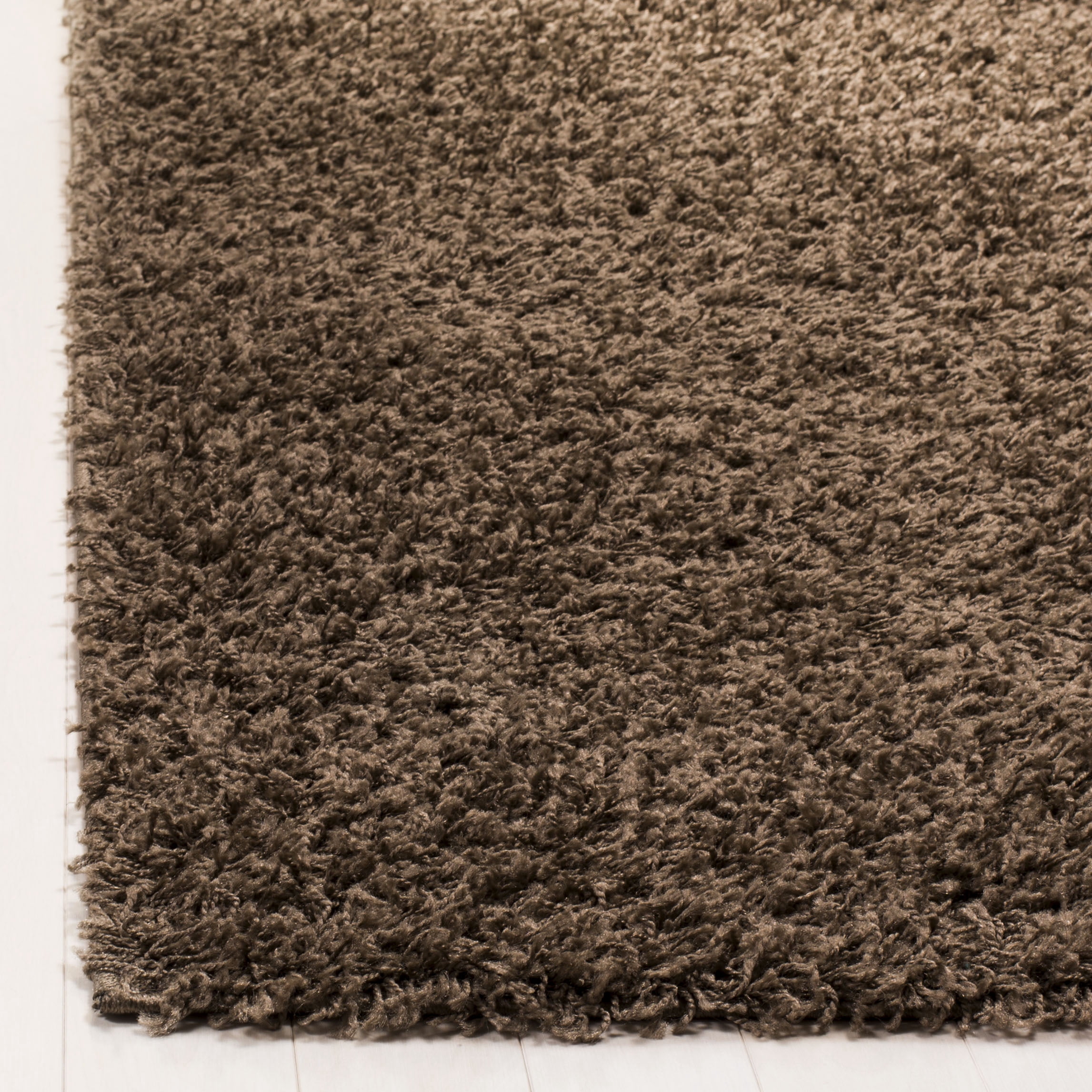 Safavieh Athens Talia Solid Shag Area Rug, Taupe, 9' x 12'