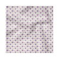 thumbnail image 1 of Flower Decorative Napkins Set of 4, Ornament of Floral Motifs Petals and Leaves Designed with Pixel-Like Dots, Silky Satin Fabric for Brunch Dinner Party, 12", Violet Green White, by Ambesonne, 1 of 2