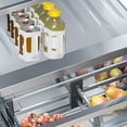 thumbnail image 4 of 3 Pcs Portable Soda Can Organizer, 2.75*3.93*11.41 Inch for Refrigerator Shelf, Beer Can Holder, Fridge Storage Sliding Rack, Plastic, 4 of 9