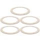 thumbnail image 5 of 5pcs Wood Circle Wreath Frames Smooth Rounded Edges Solid Structure For DIY Floral Garland Crafts Christmas Holiday Decorations, 5 of 5