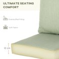 thumbnail image 4 of Outdoor Patio Chair Cushions Deep Seat Replacement Patio Cushions Set Green, 4 of 10