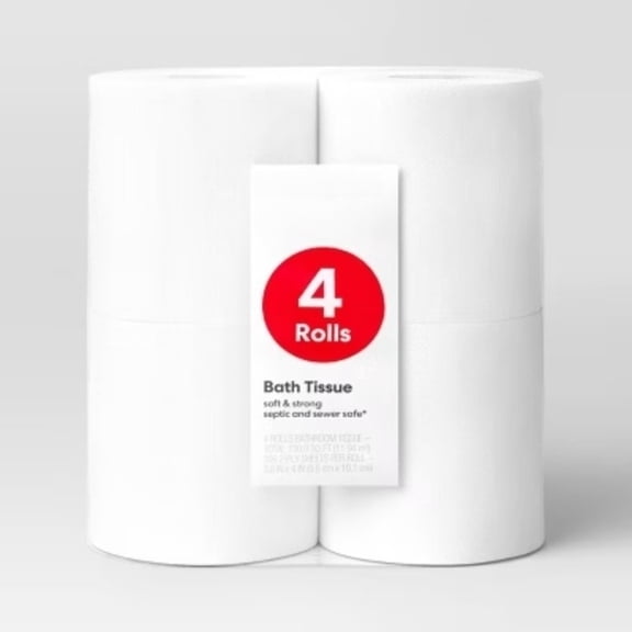 Toilet Paper - 4 Rolls