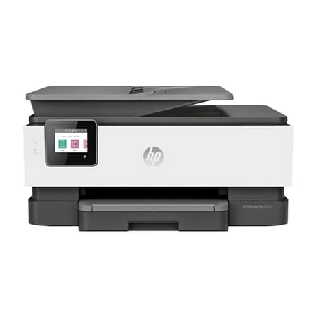 HP - OfficeJet Pro 8034e Wireless All-In-One Inkjet Printer with 12 months of Instant Ink Included with HP+ - White