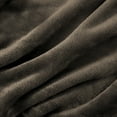 thumbnail image 6 of Cozy Comfort Brown Fleece Blanket Twin Blanket - Soft Lightweight Cozy Twin Blankets, 60X80 inches, 6 of 6