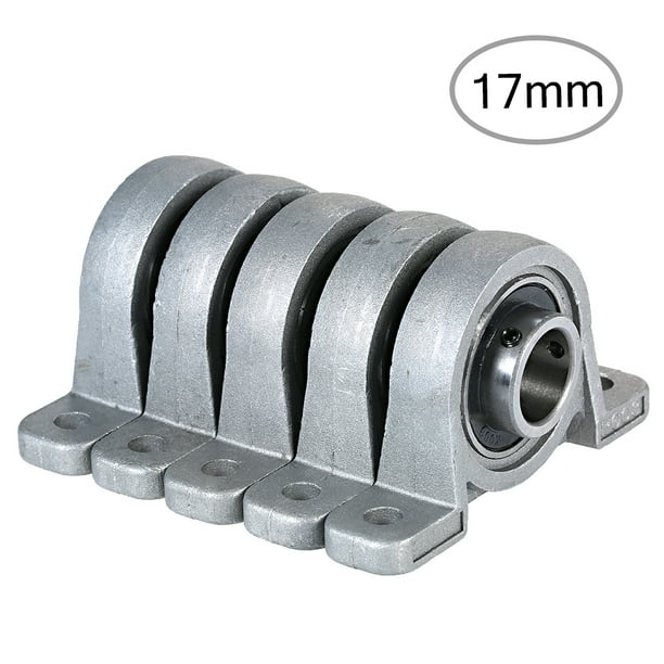 5pcs Pillow Block Bearing Inner Ball Mounted Pillow Block Mounted