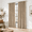 Beige/Champagne-52"W x 63"L (Pack of 2), variant on Champagne Polyester Curta90 Inch Long For Living Room Set Of 2 Panels Blackout Rod Pocket Tab Window Darkening Heavy Decorative Dr