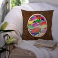thumbnail image 3 of Carolines Treasures 7194PW1414 Women in Hats Fabric Decorative Pillow  14Hx14W multicolor, 3 of 4