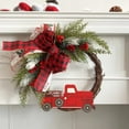 thumbnail image 6 of Boxwood Front Door Wreath for Year Round Indoor Outdoor Use with Realistic Greenery and Full Circular Shape, 6 of 6