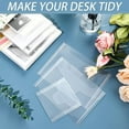 thumbnail image 4 of 50 Pcs Die Cut Storage Bag Clear Plastic Envelopes Pockets Stamp Storage Pocket Die Cuts Pockets, 4 of 8