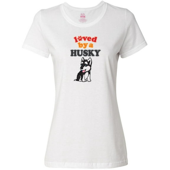 Inktastic Siberian Husky Dog Gift Puppy Women's T-Shirt